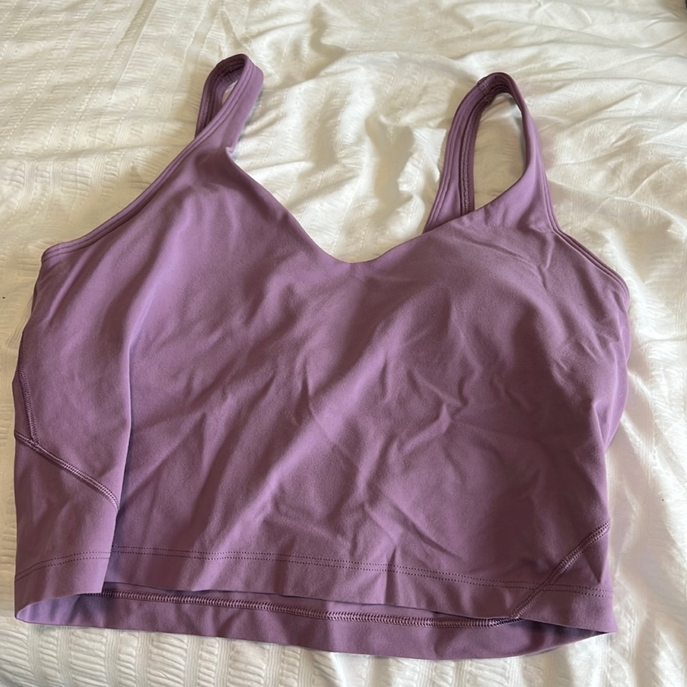 wisteria purple align tank